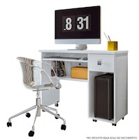 ESCRITORIO CON RUEDAS BELLA - DIBA MUEBLES